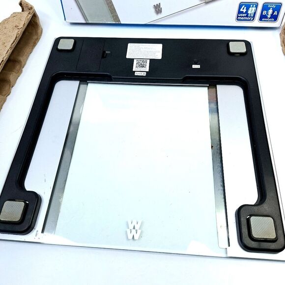 Weight Watchers Body Analysis Glass Floor Scale by Conair - Picture 5 of 8